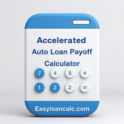 Accelerated Auto Loan Payoff Calculator