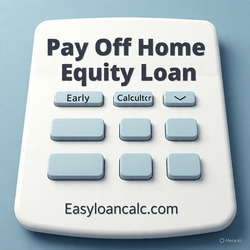 Pay Off Home Equity Loan Early Calculator